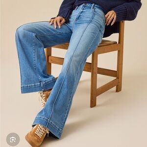 Altar'd State Sky Blue Wide Leg Jeans